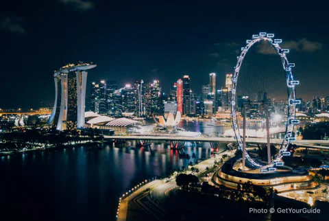 Singapore Night River Cruise with Garden Rhapsody & Spectra
