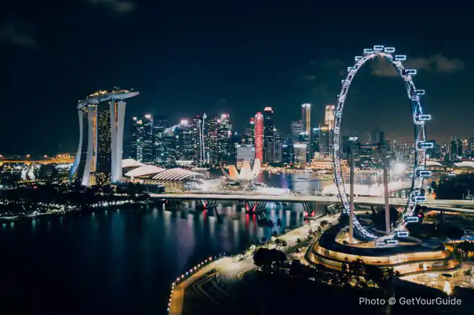 Singapore Night River Cruise with Garden Rhapsody & Spectra