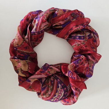 Silk scarf from India. 50x170cm