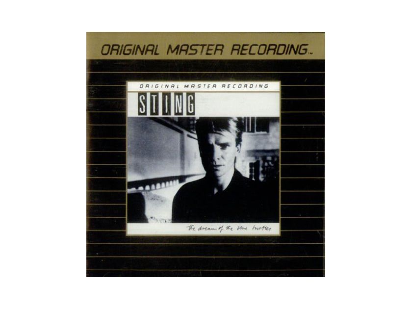 STING - "Dream of The Blue Turtles" - MFSL GOLD CD - Mobile Fidelity Sound Labs Ultradisc II - USA UDCD 528