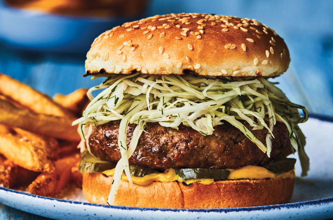 Steak Spice Burgers