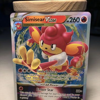 Pokemon Karte Simisear VStar HP 260