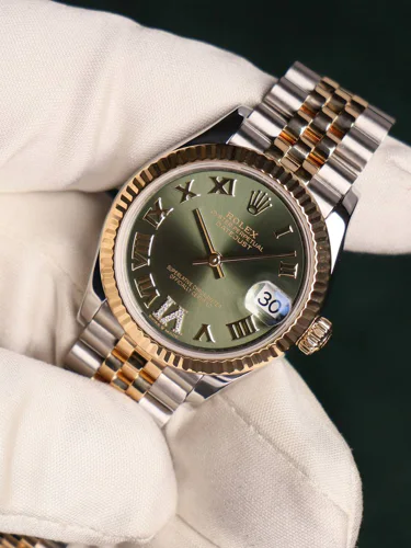 Rolex Datejust 31 Green VI Roman Jubilee