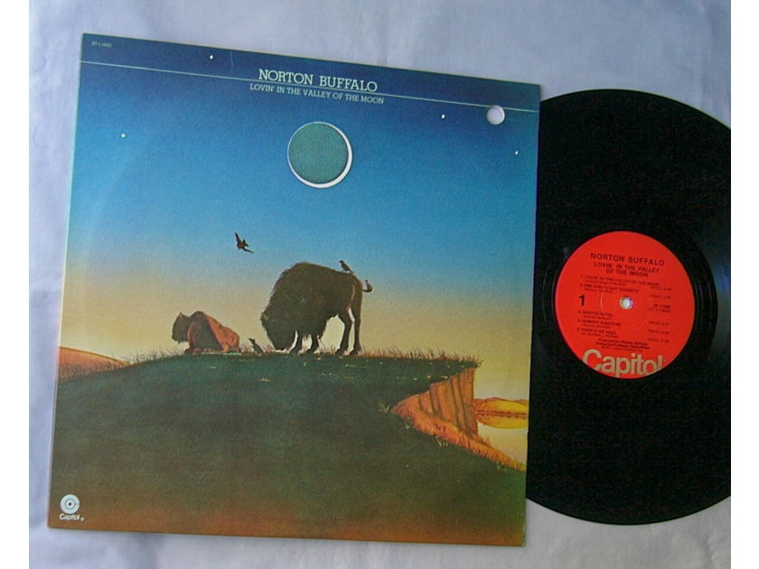 NORTON BUFFALO LP--Lovin in - the Valley of the Moon--rare 1977 album
