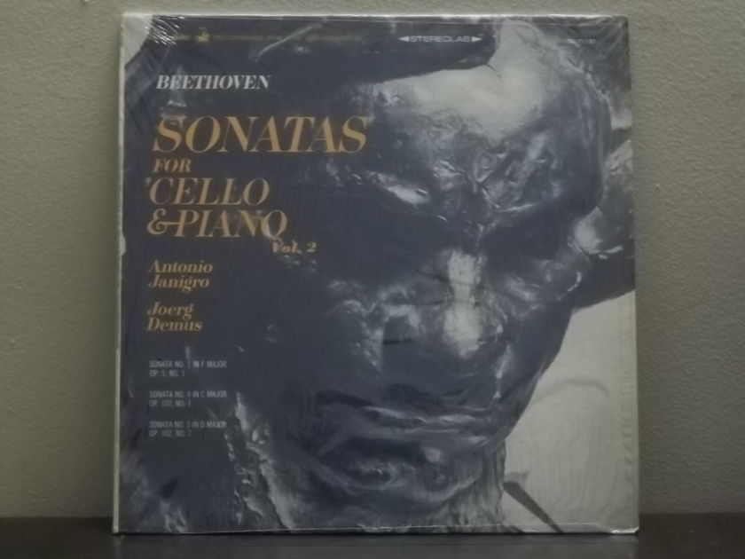 Antonio Janigro Beethoven Sonatas -  for Cello & Piano Vanguard