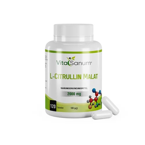 L-citrulline Malate 2000 Mg 120 Comprimés