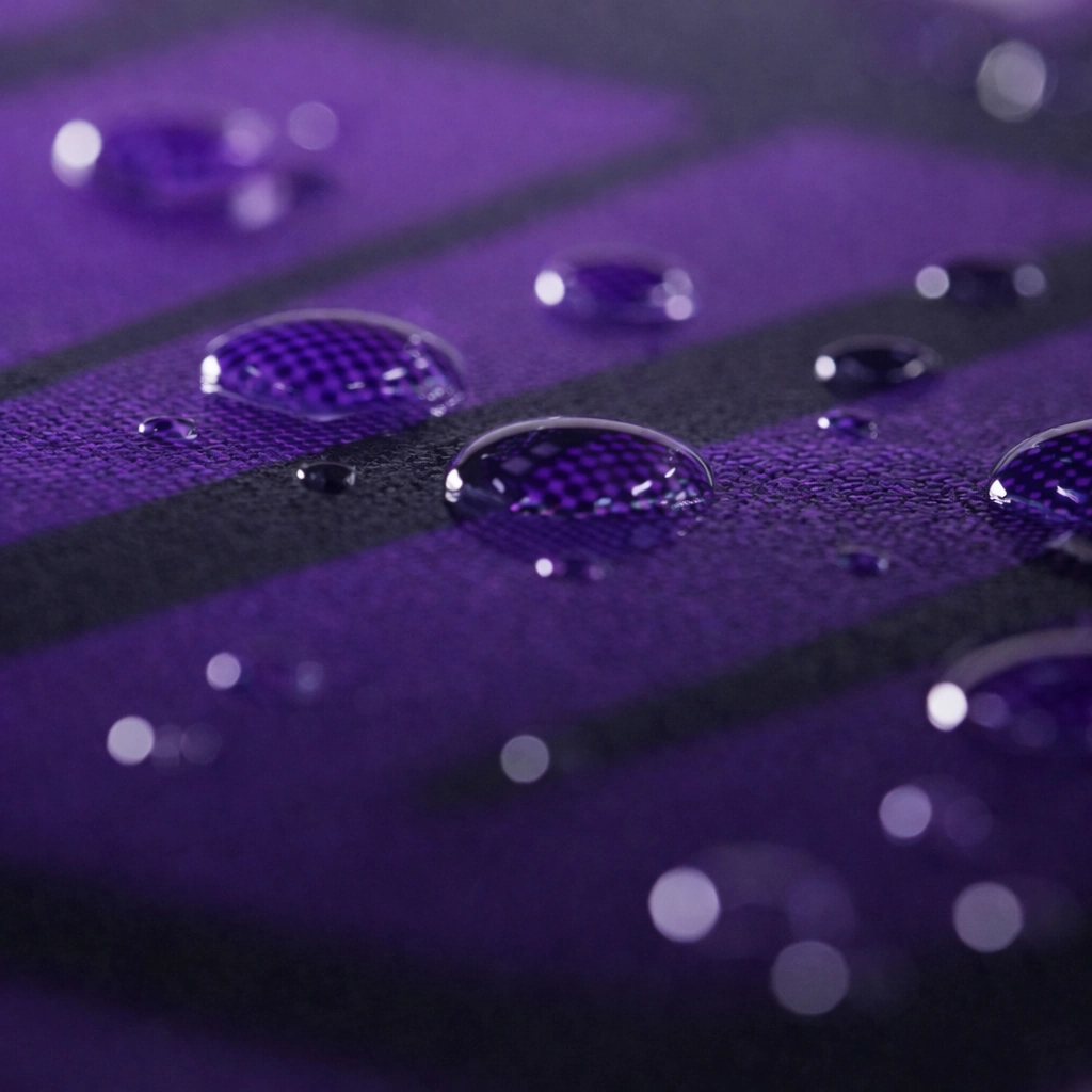 Custom glass mousepad — desk setup