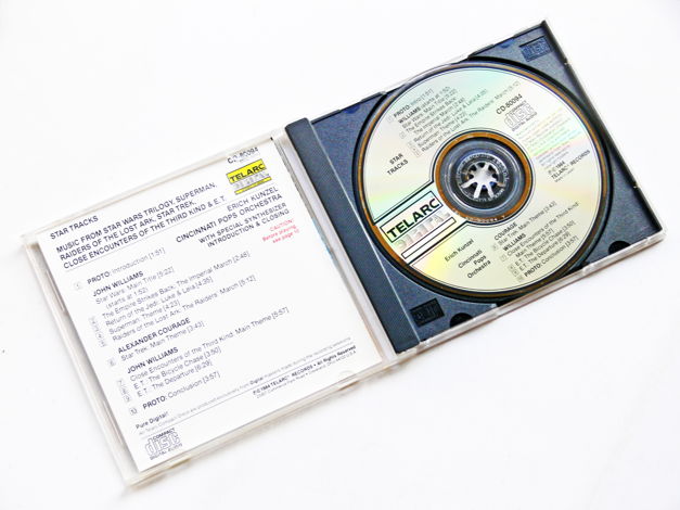 TELARC CD   STAR TRACKS   - ** ORIGINAL 1984 JAPAN PRES...
