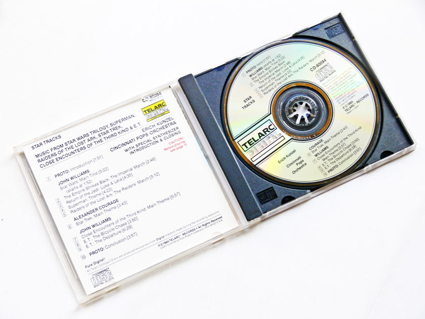TELARC CD   STAR TRACKS   - ** ORIGINAL 1984 JAPAN PRESSING **