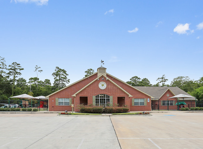 Front of School with Playgrounds
