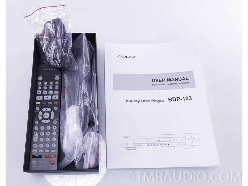 OPPO BDP-103 Universal 3D 4K Blu-Ray Player (10109)