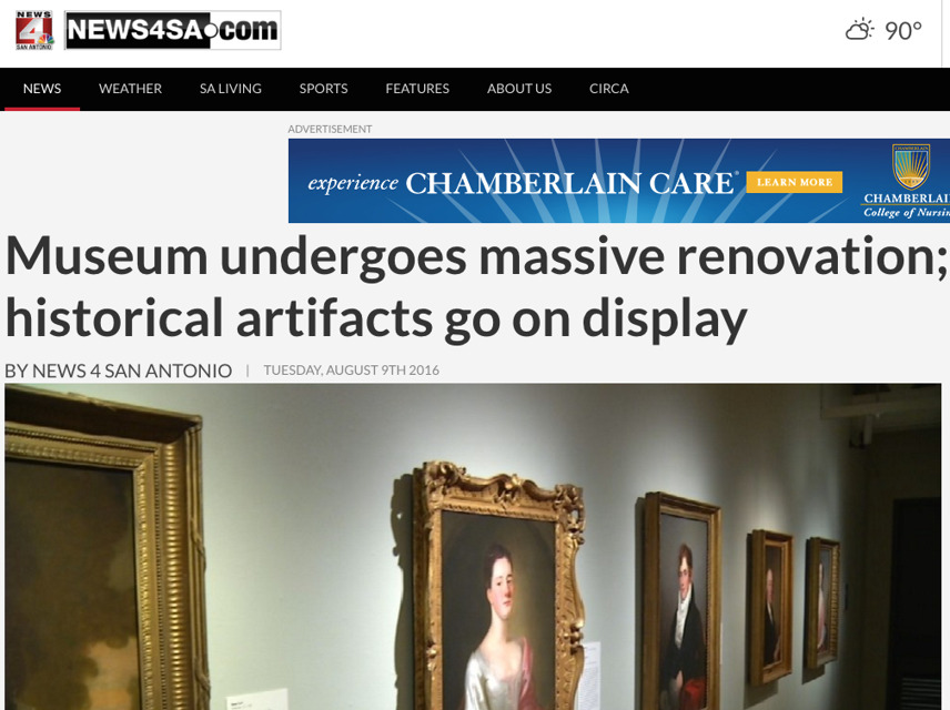News4, San Antonio Museum of Art