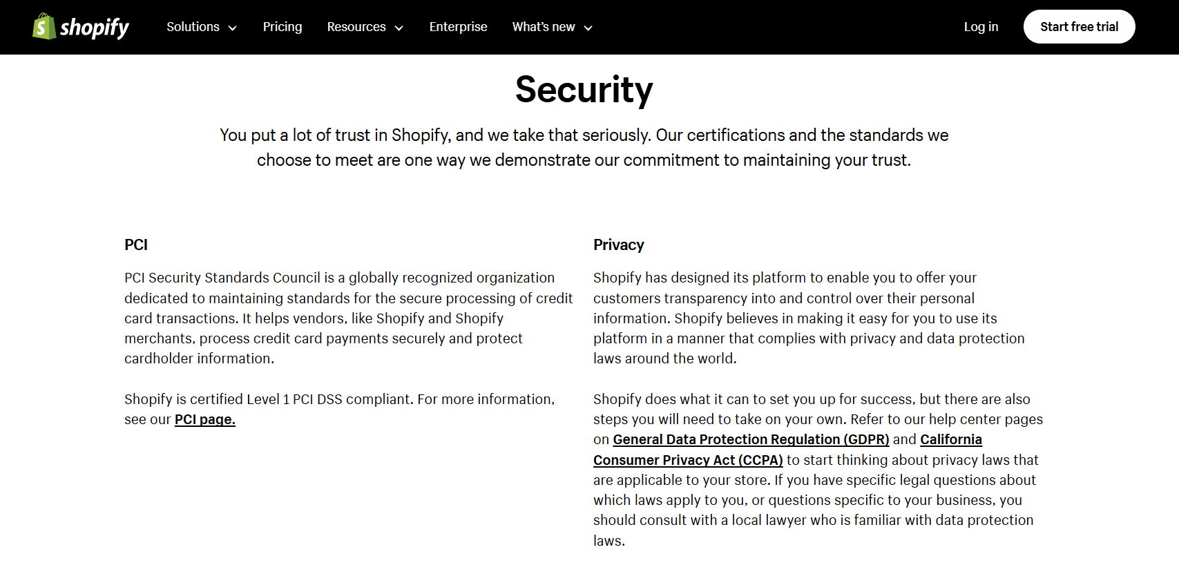 shopify security