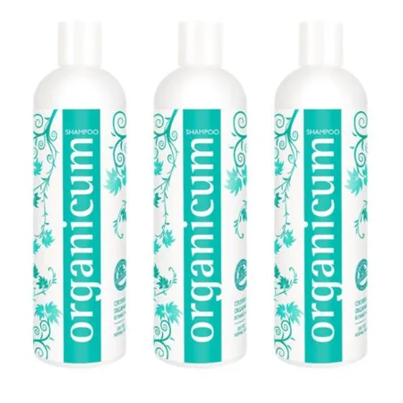 3 x organicum Shampoo normal bis trockenes Haar Brennnessel Echter-Salbei Lorbeer 350ml