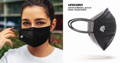 Sustainable disposable non-toxic masks with wool filter technology.