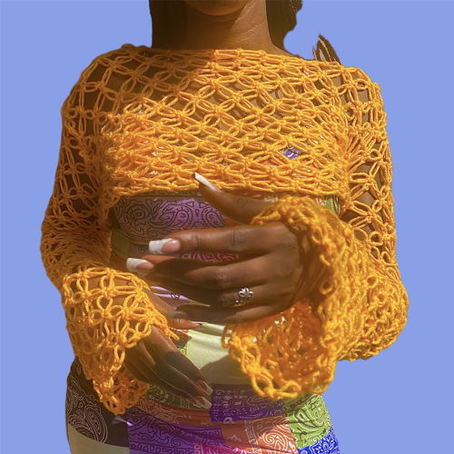 Lover's knoop schouderophalen