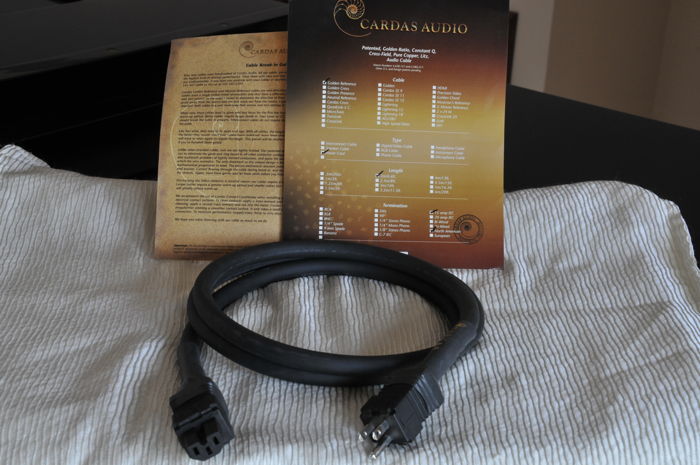 Cardas Audio Golden Reference Power Cord - 2.0M, 15A w/...