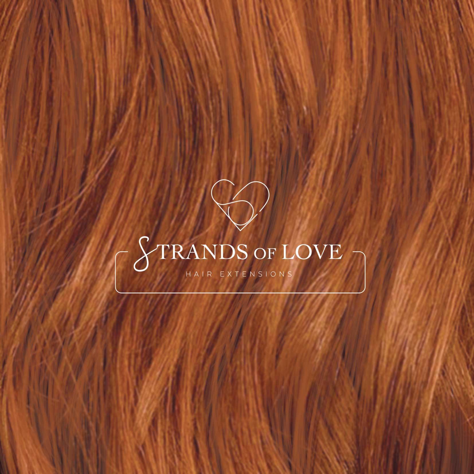 Strands Of Love Hair Extensions Colour Soft Black Dark Choc Highlight
