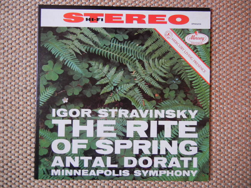 Stravinsky - The Right of Spring Mercury Living Presence SR90253 Stereo