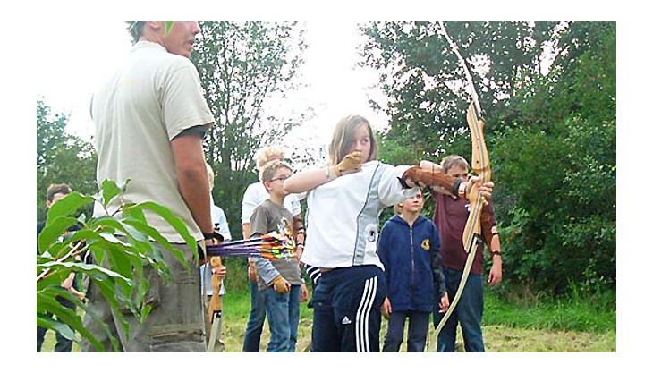 querfeldein hochseilgarten bogen pfeil