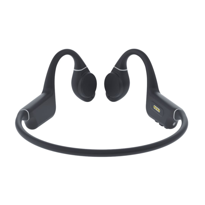 back view of hydgenos hydgenx9 waterproof bone conduction headphones