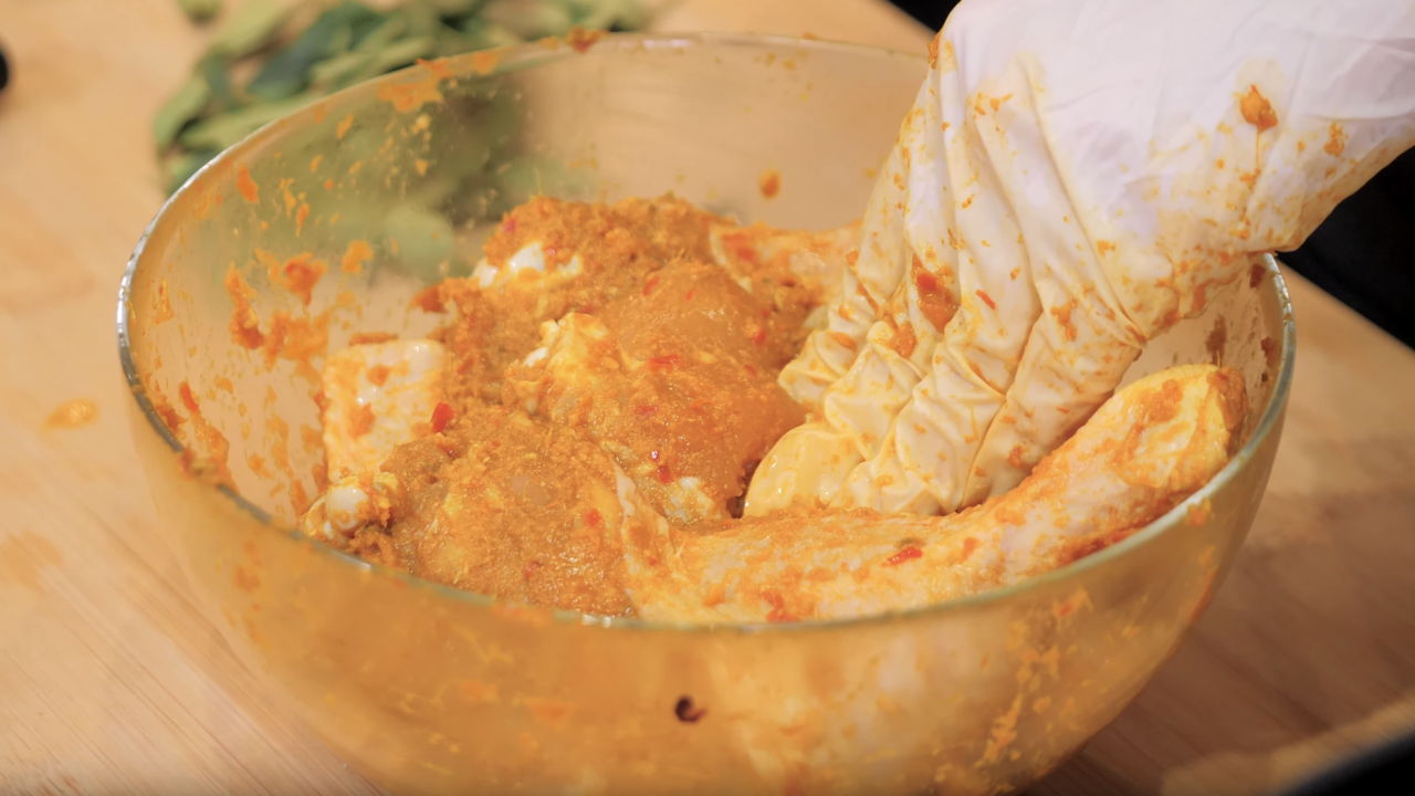 Ayam Goreng Berempah Southeast Asian Recipes Nyonya Cooking