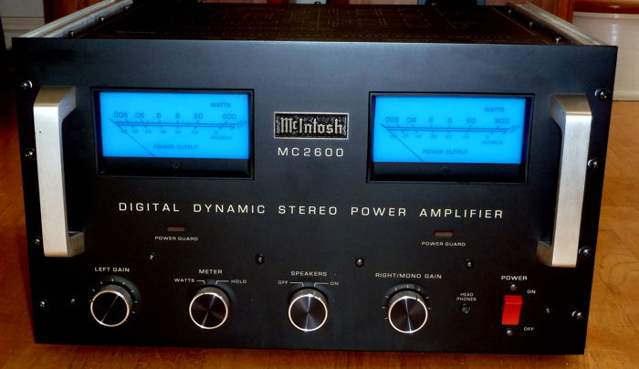 McIntosh MC-2600 Classic McIntosh MC-2600 Amplifier.  E...