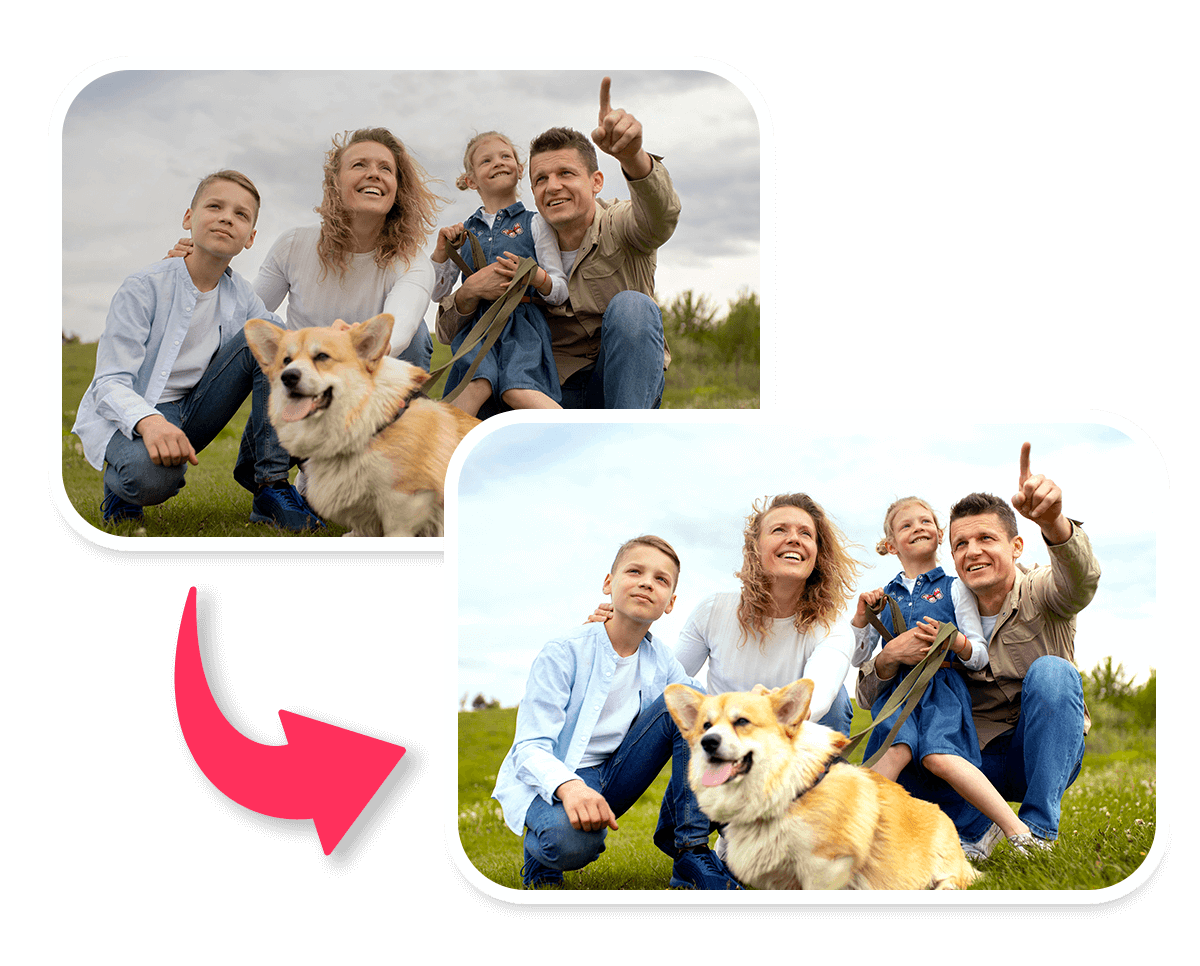 Custom Photo 5D DIY Diamond Painting - Happy Family, MyCrownpet