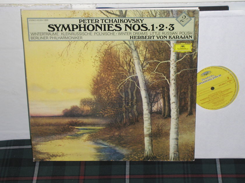 Von Karajan/BPO - Tchaikovsky 13 DG German import  press 2lp