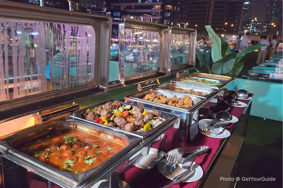 Dubai: Mega Yacht Cruise with Buffet Dinner - photo 4