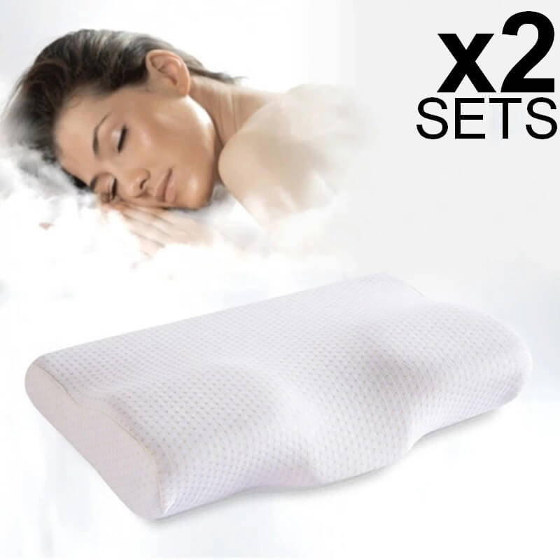 neck pain pillow, cervical pillow, memory foam pillow, contour pillow
