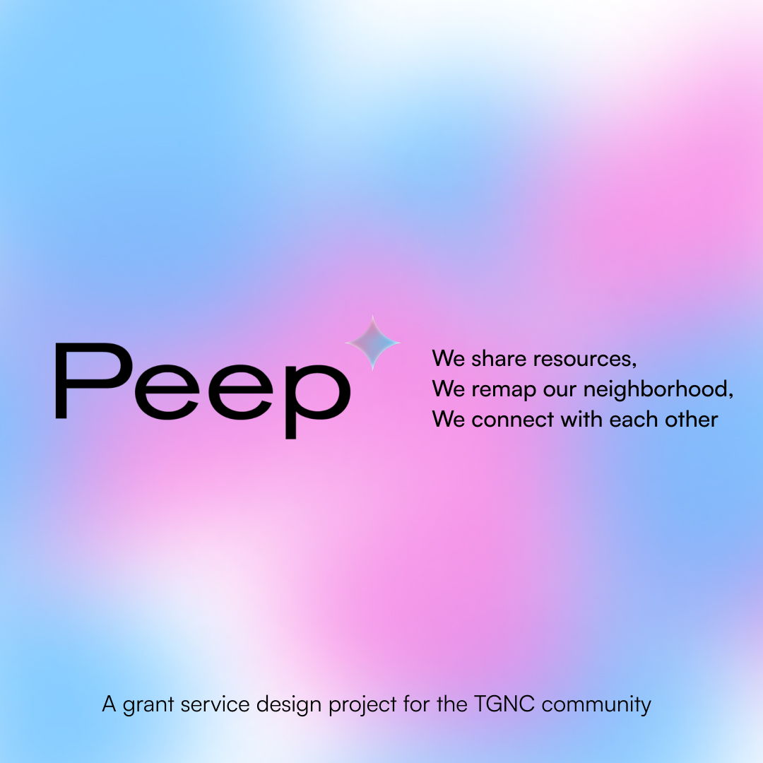 Image of Peep, Geolocation-Based Platform for TGNC Community
