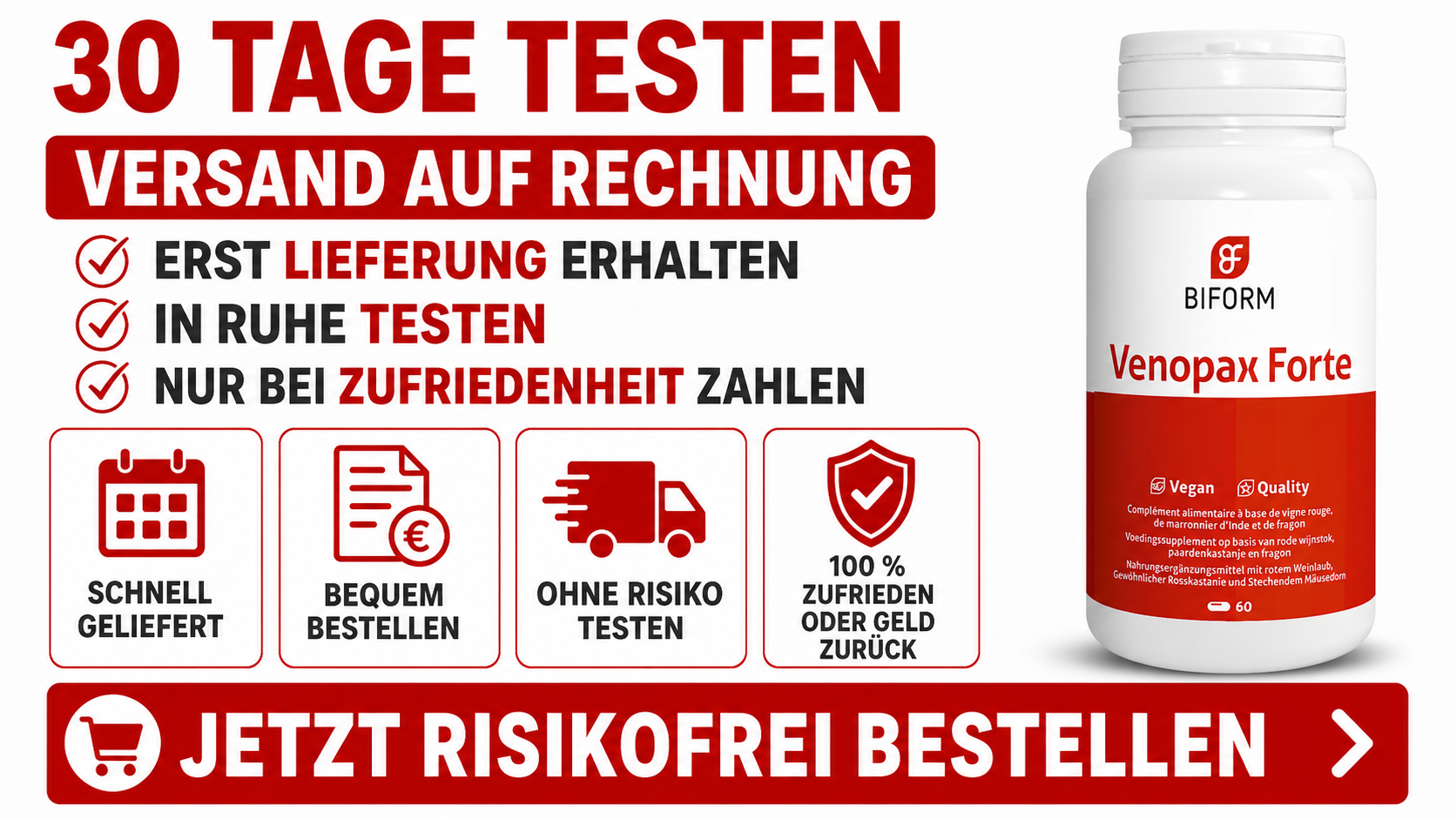 30 Tage Testen Garantie