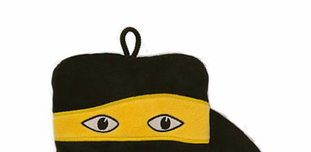 Mini Bouillotte housse velours - Ninja