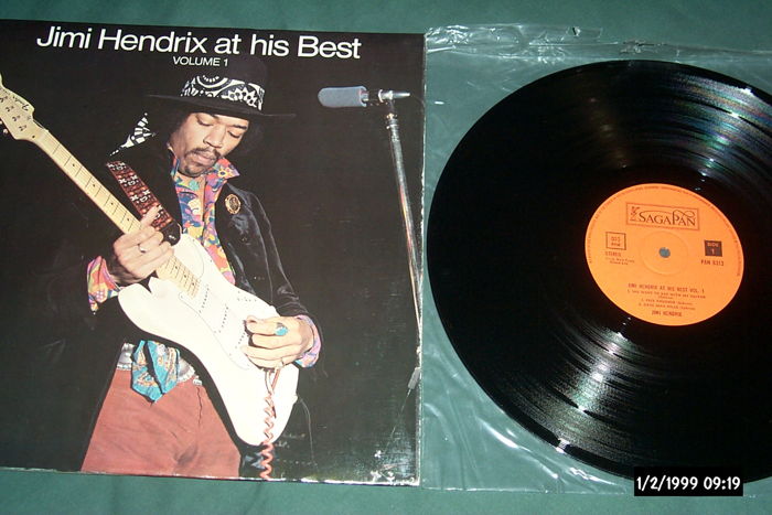 Jimi Hendrix - At His Best Volume 1 LP NM