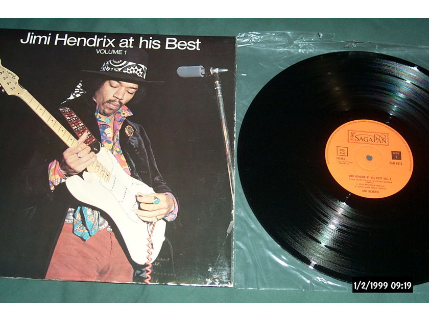 Jimi Hendrix - At His Best Volume 1 LP NM