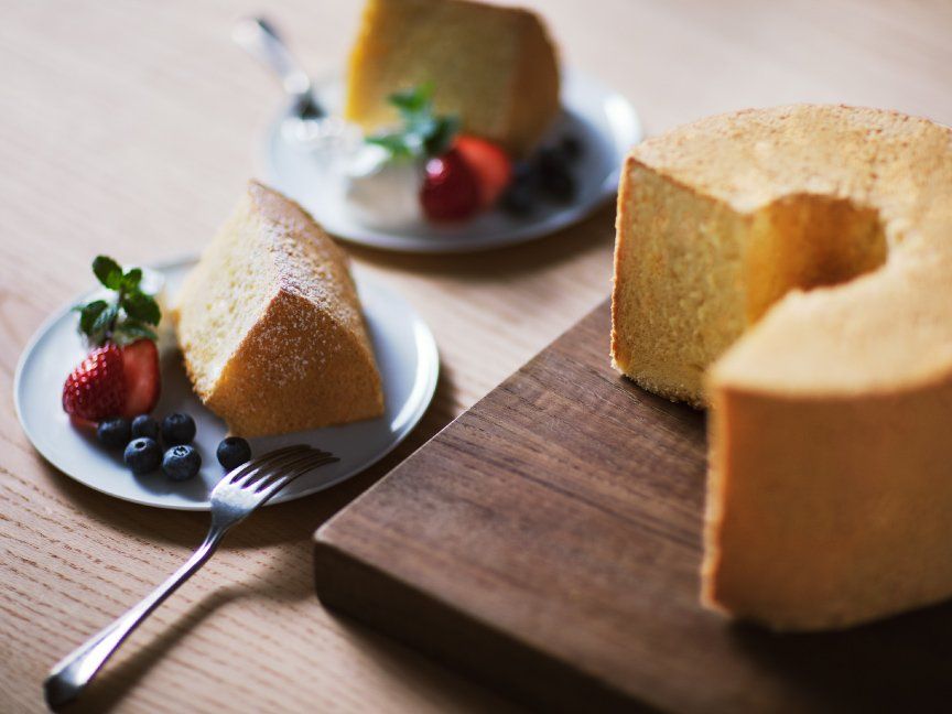 スチームプラスでケーキしっとり