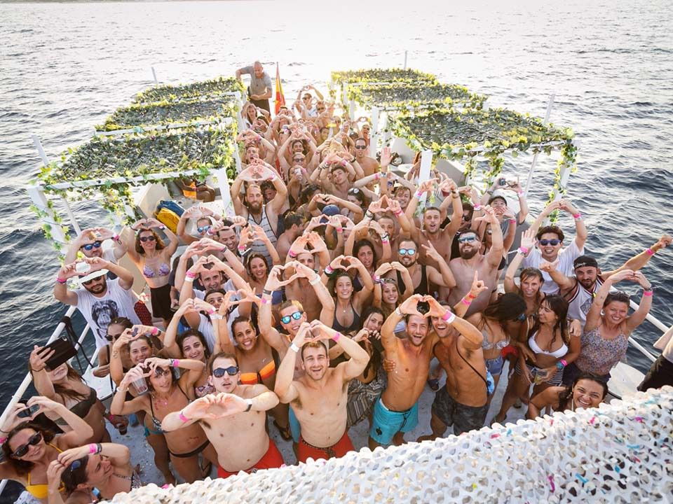 Great party on the boat
