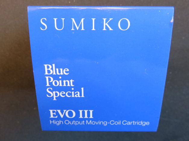 SUMIKO BLUE POINT SPECIAL HIGH-OUTPUT MOVING-COIL NEW!