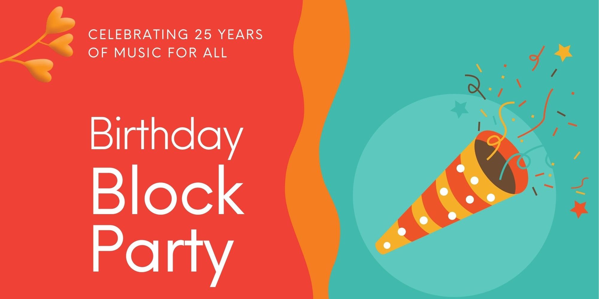 Center for Musical Arts: Birthday Block Party promotional image