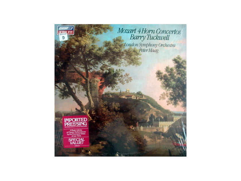 ★Sealed★ London-Decca /  - TUCKWELL-MAAG, Mozart 4 Horn Concerts!