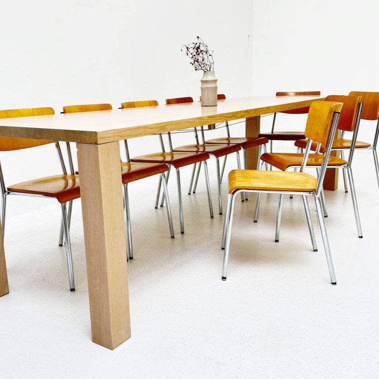 Set aus Tisch und 12 Stühlen von Horgen Glarus