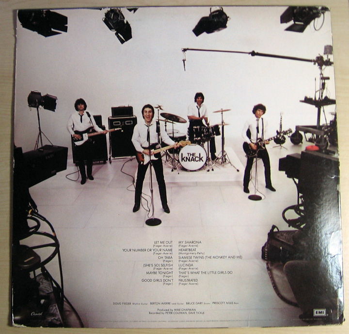 The Knack - Get The Knack - 1979 NM- ORIGINAL VINYL LP ... 2