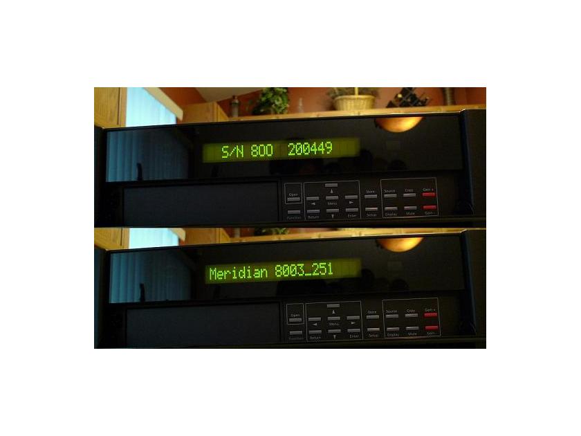 Meridian 800 v3.251 DVD Player w/MHR