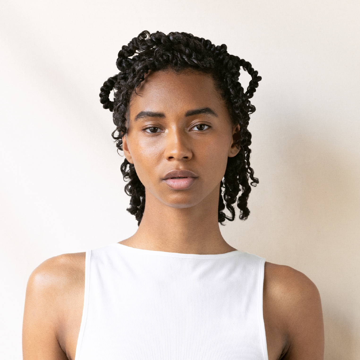 Davines hair model