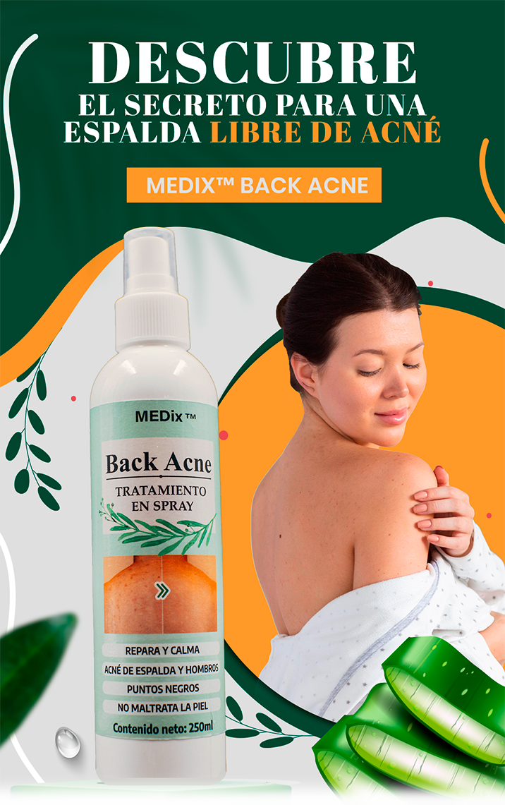 Aerosol para tratamiento en la espalda MEDix Beauty Secret