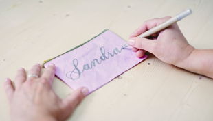 bester geburtstagde kreativ huhn huhn handlettering schrift rosa