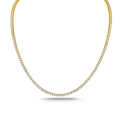 Yellow Gold Diamond Necklace