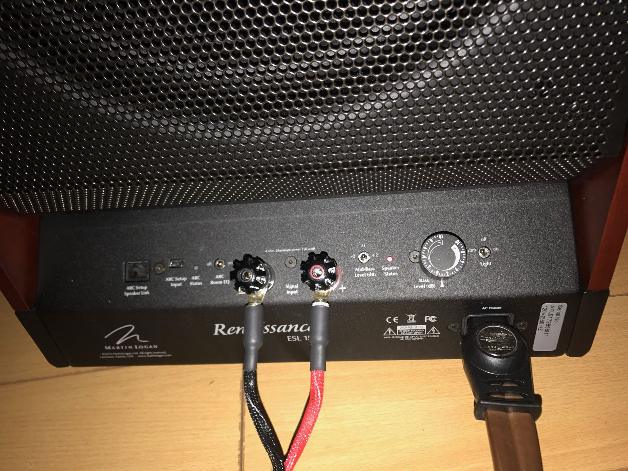 Martin Logan Renaissance Esl 15A Dark cherry 12