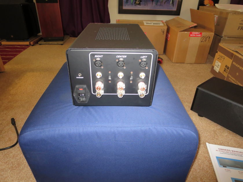 D-Sonic  M2-750-3 3 Channel Class D amplifier
